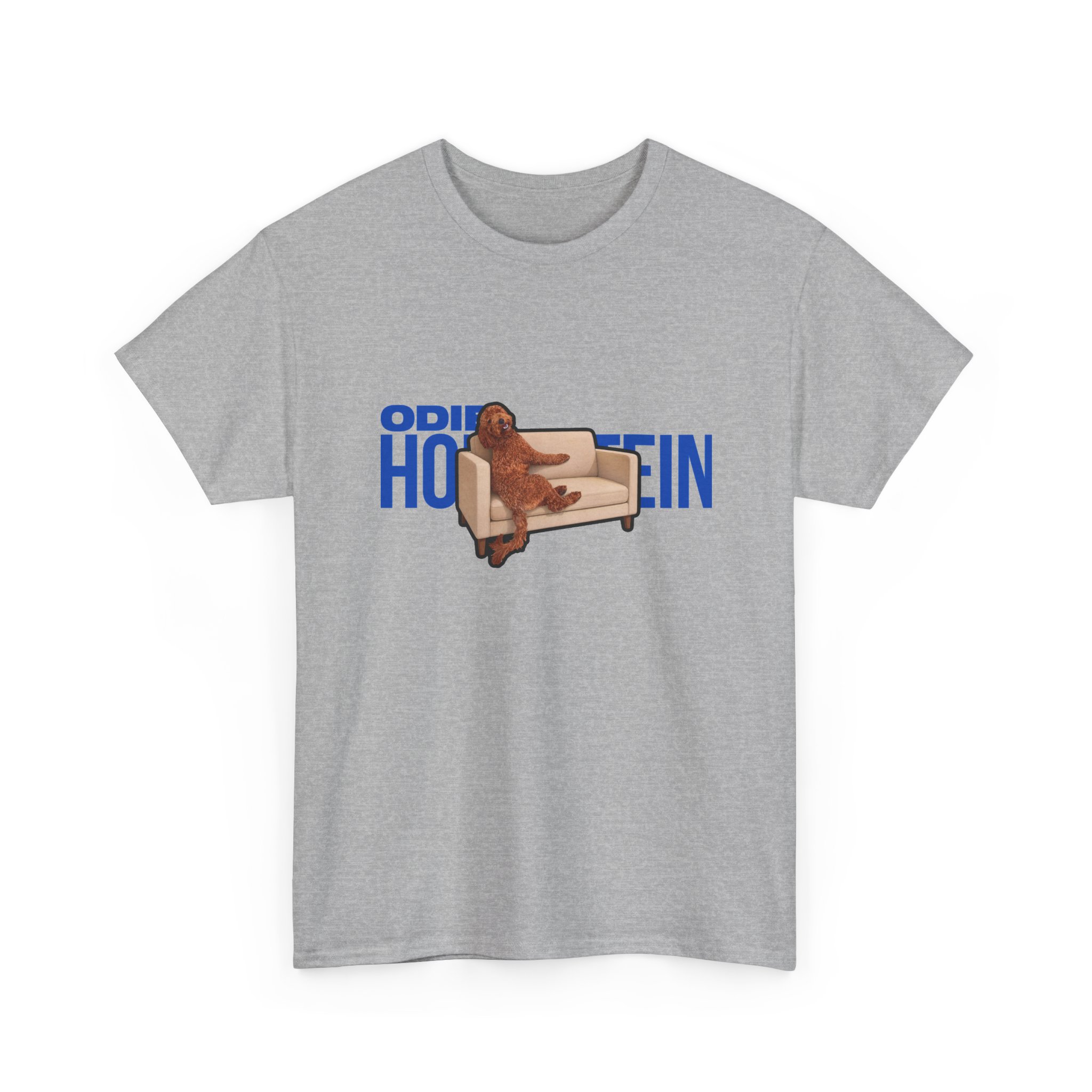Tee — character_player_name in Grey
