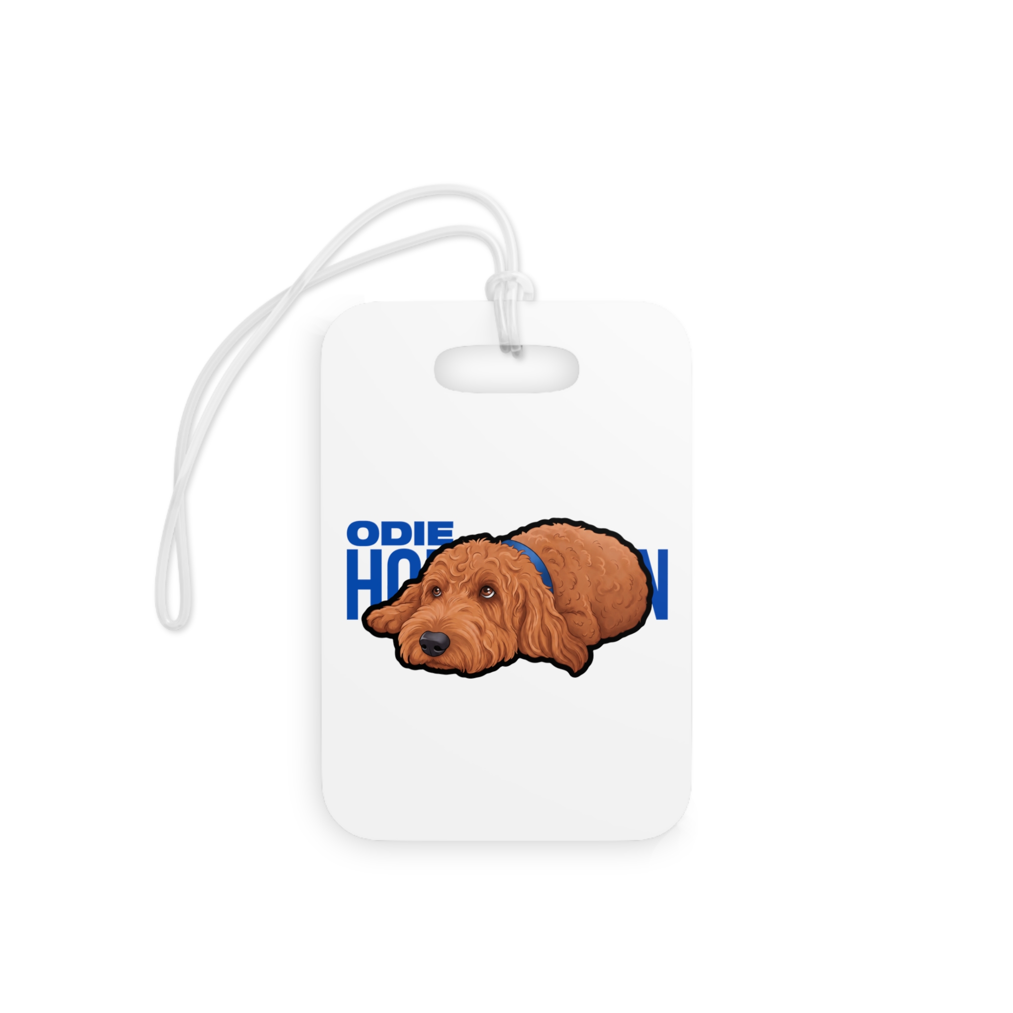 Glossy Luggage Tag — character_player_name in Classic