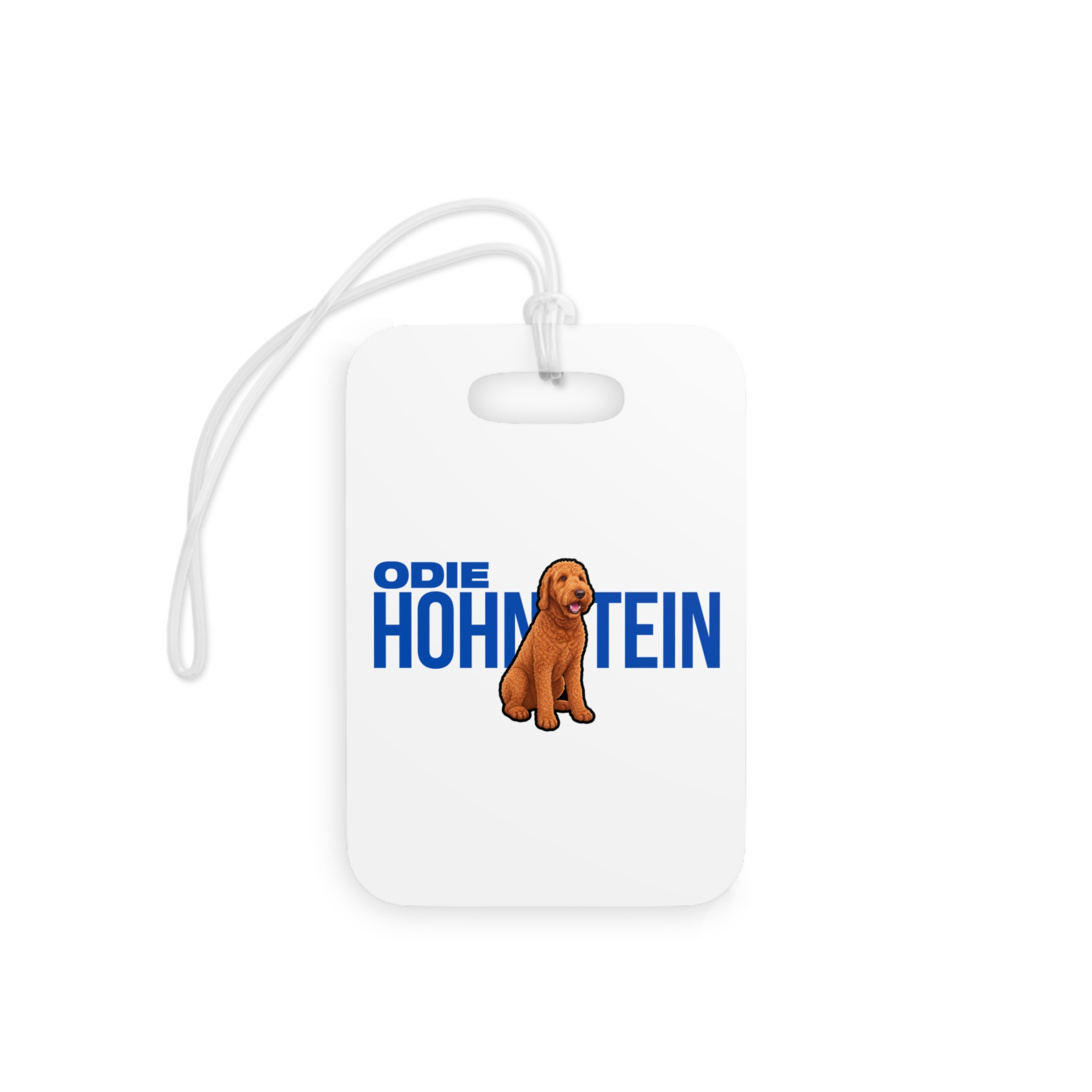Glossy Luggage Tag — character_player_name in Classic
