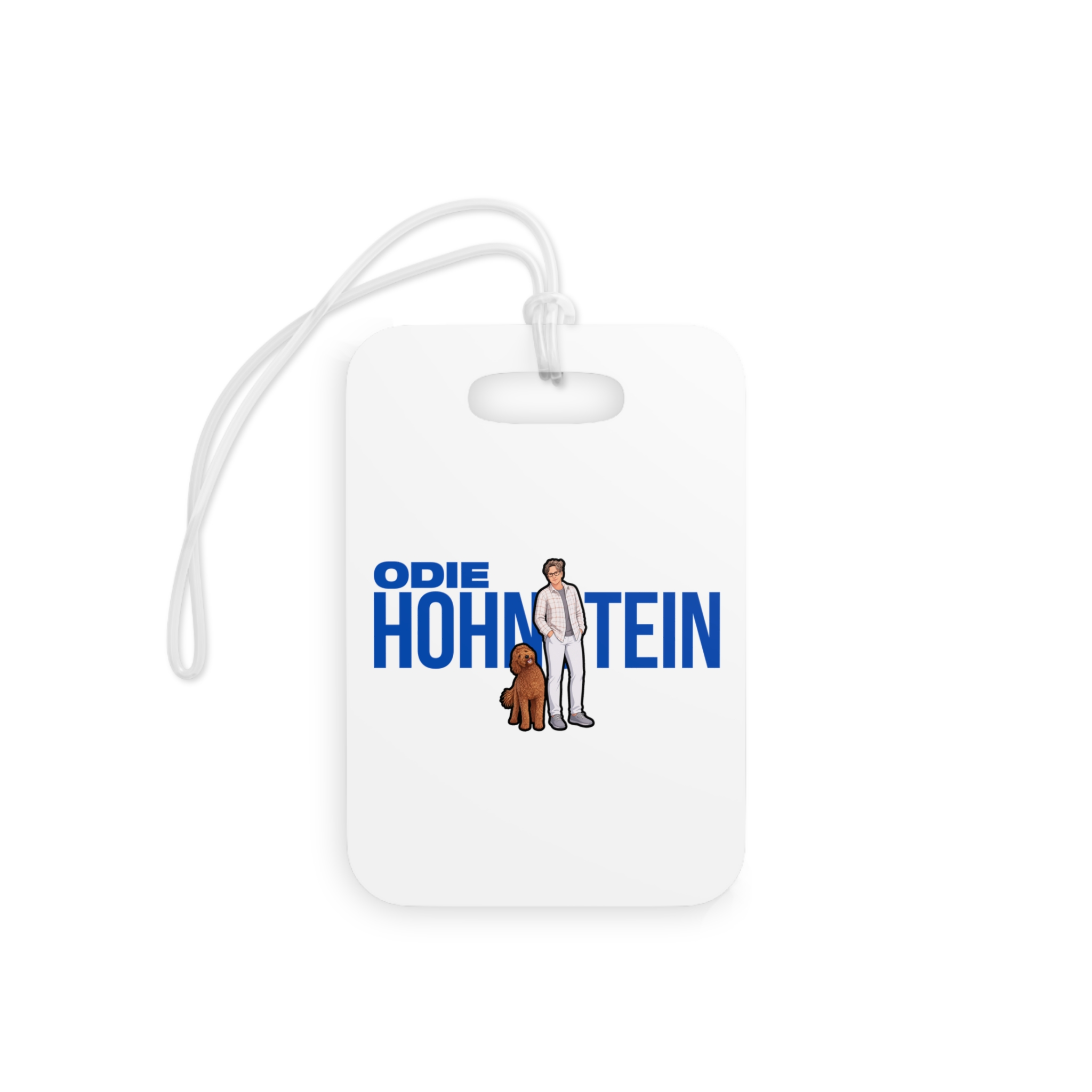 Glossy Luggage Tag — character_player_name in Classic