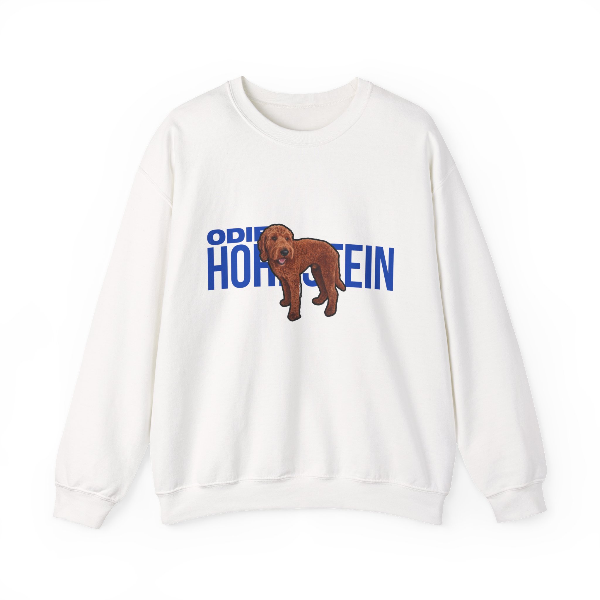 Crewneck Sweatshirt — character_player_name in White