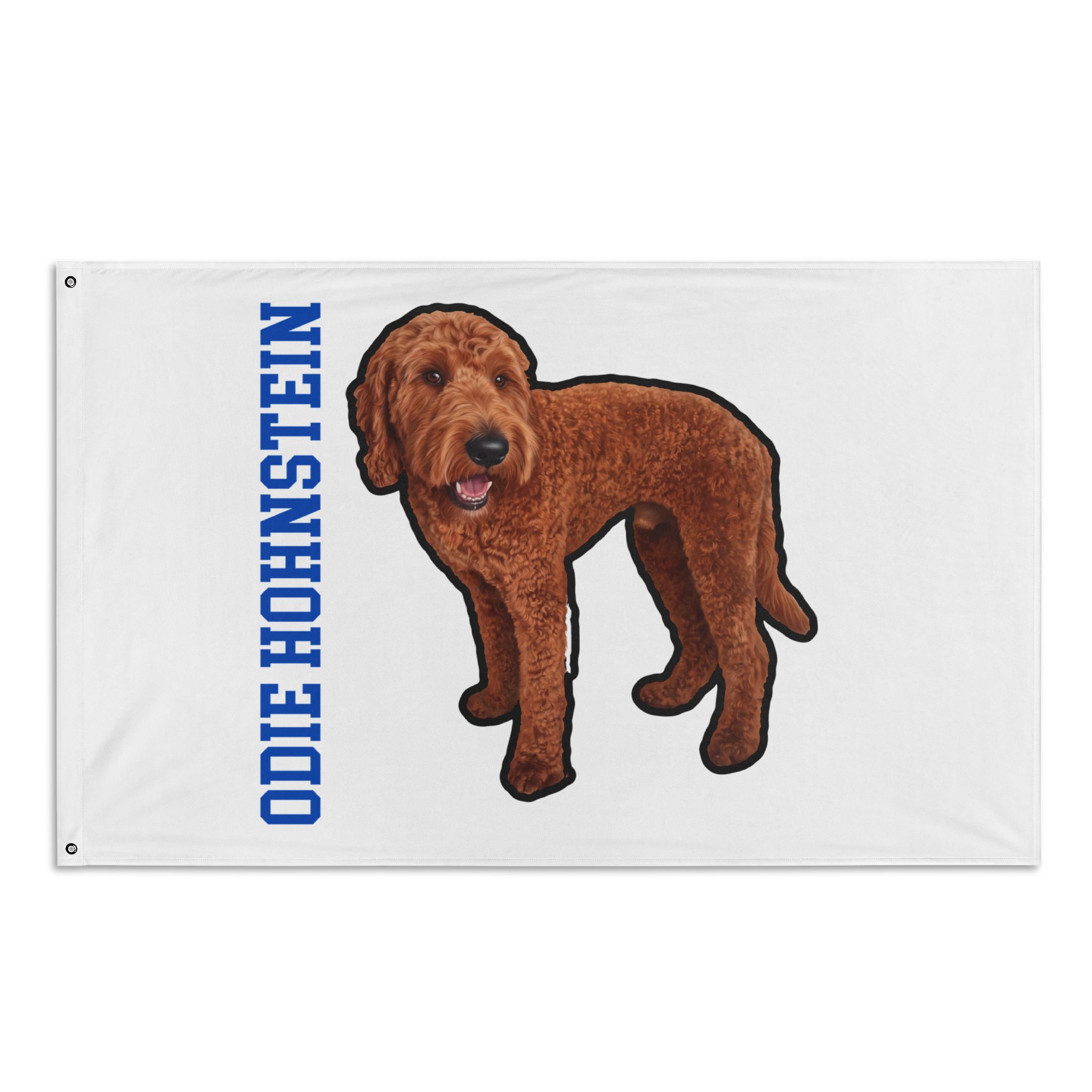 All-Over Print Flag — character_name_vertical in Classic