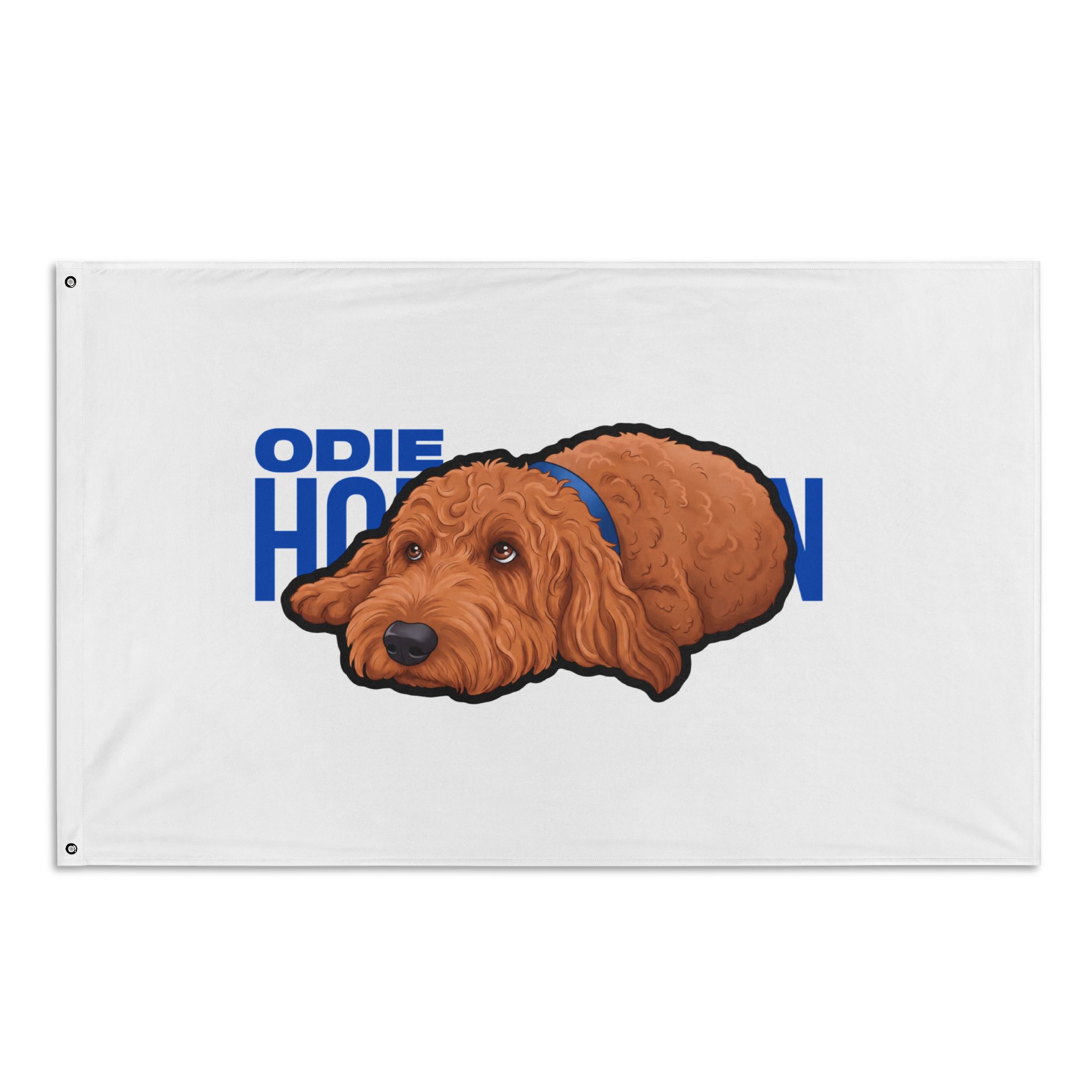 All-Over Print Flag — character_player_name in Classic