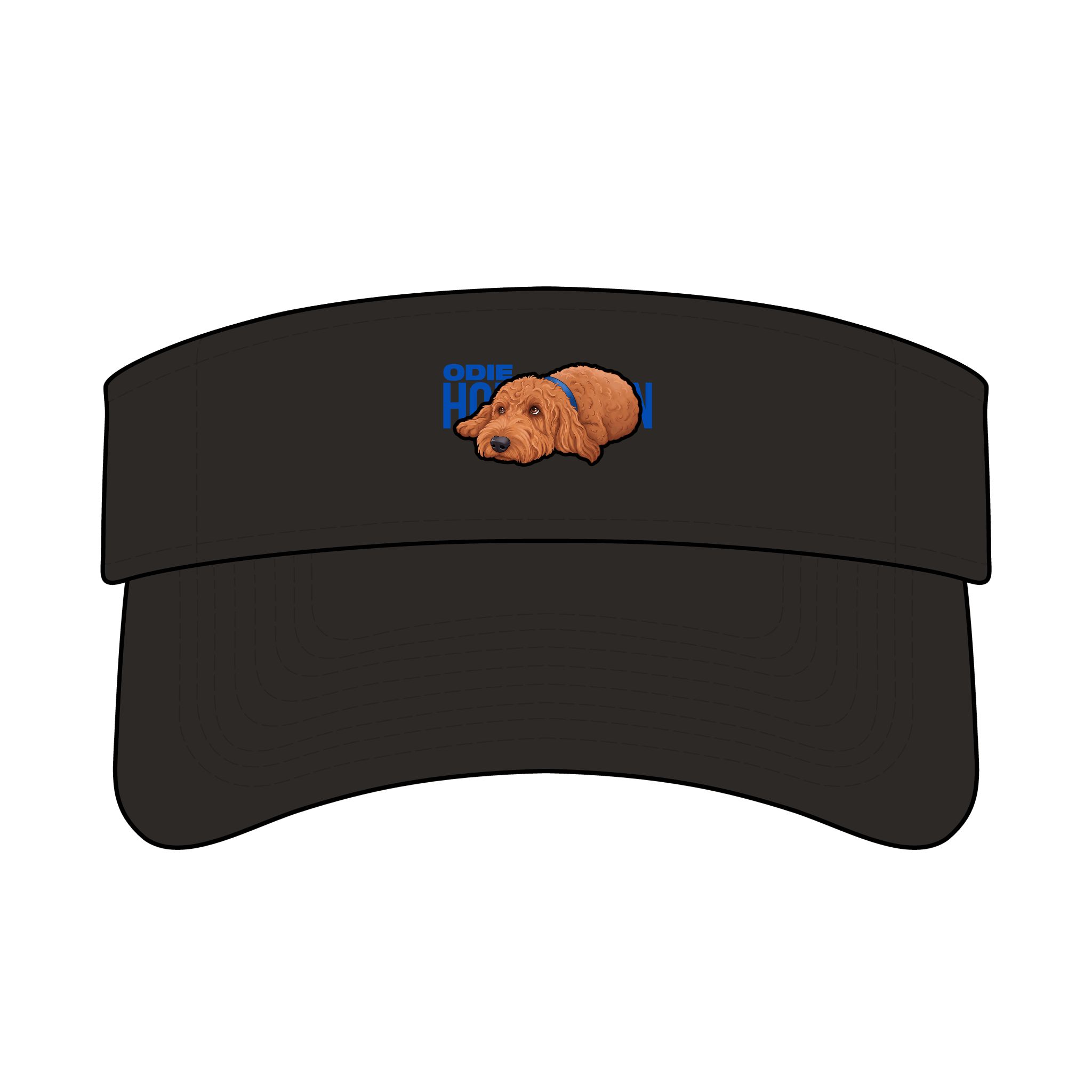 Poly Visor — character_player_name in Black