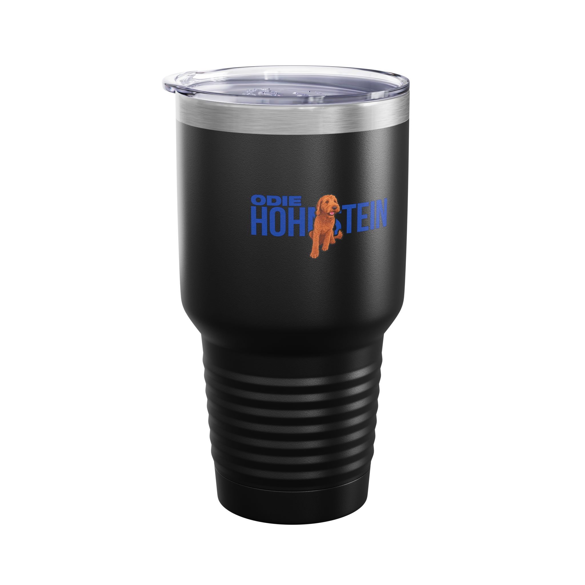 30oz Tumbler — character_player_name in Black