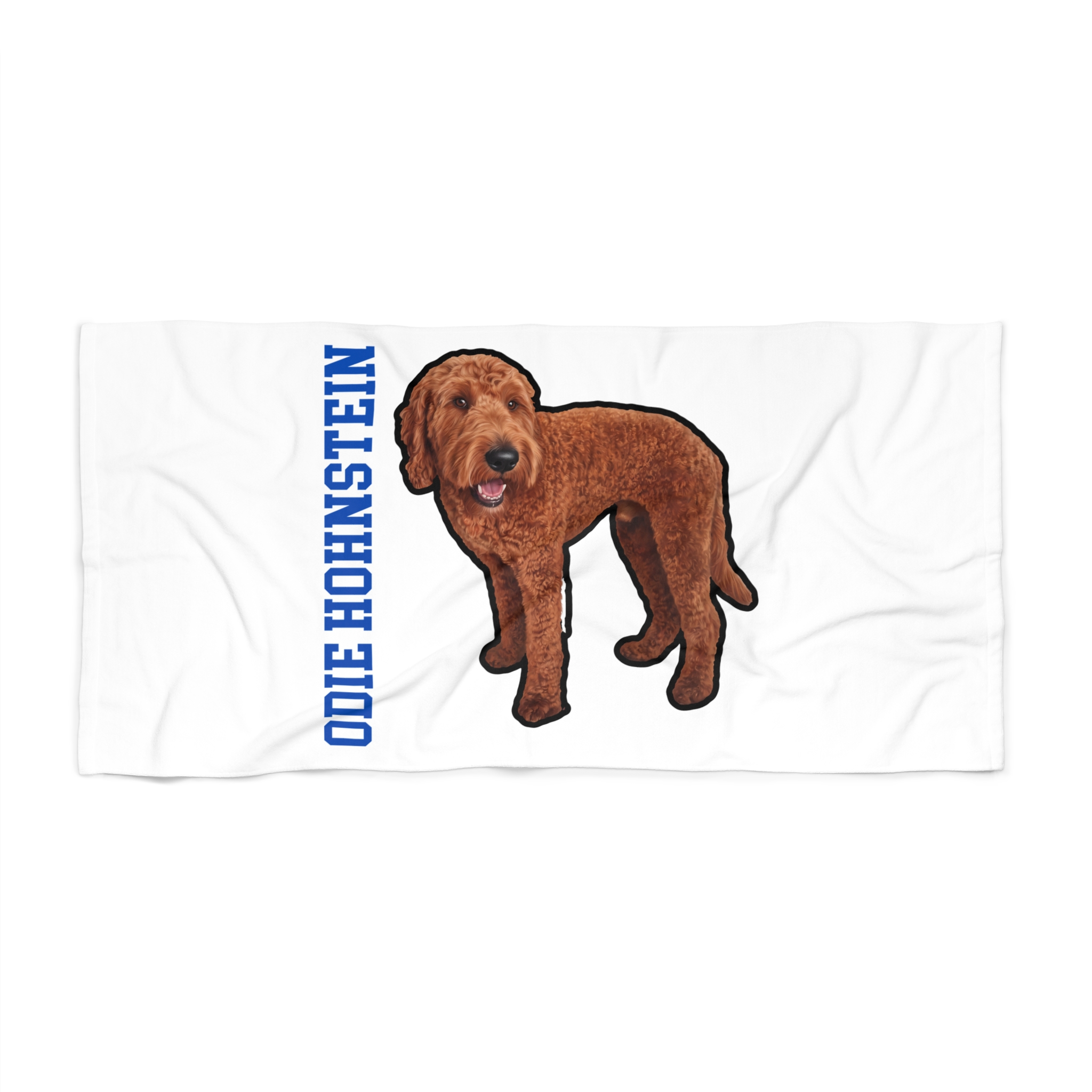 Beach Towel — character_name_vertical in Classic