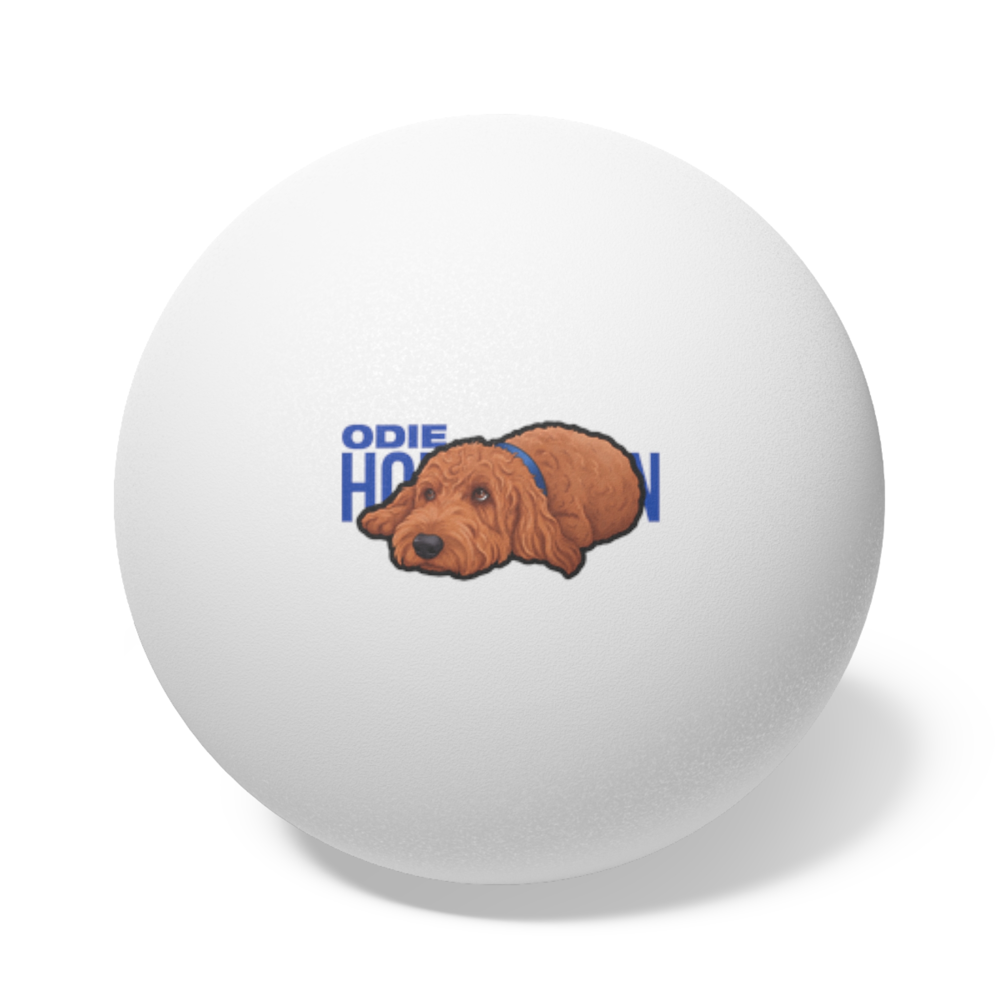 Ping Pong Balls, 6 pcs — character_player_name in White