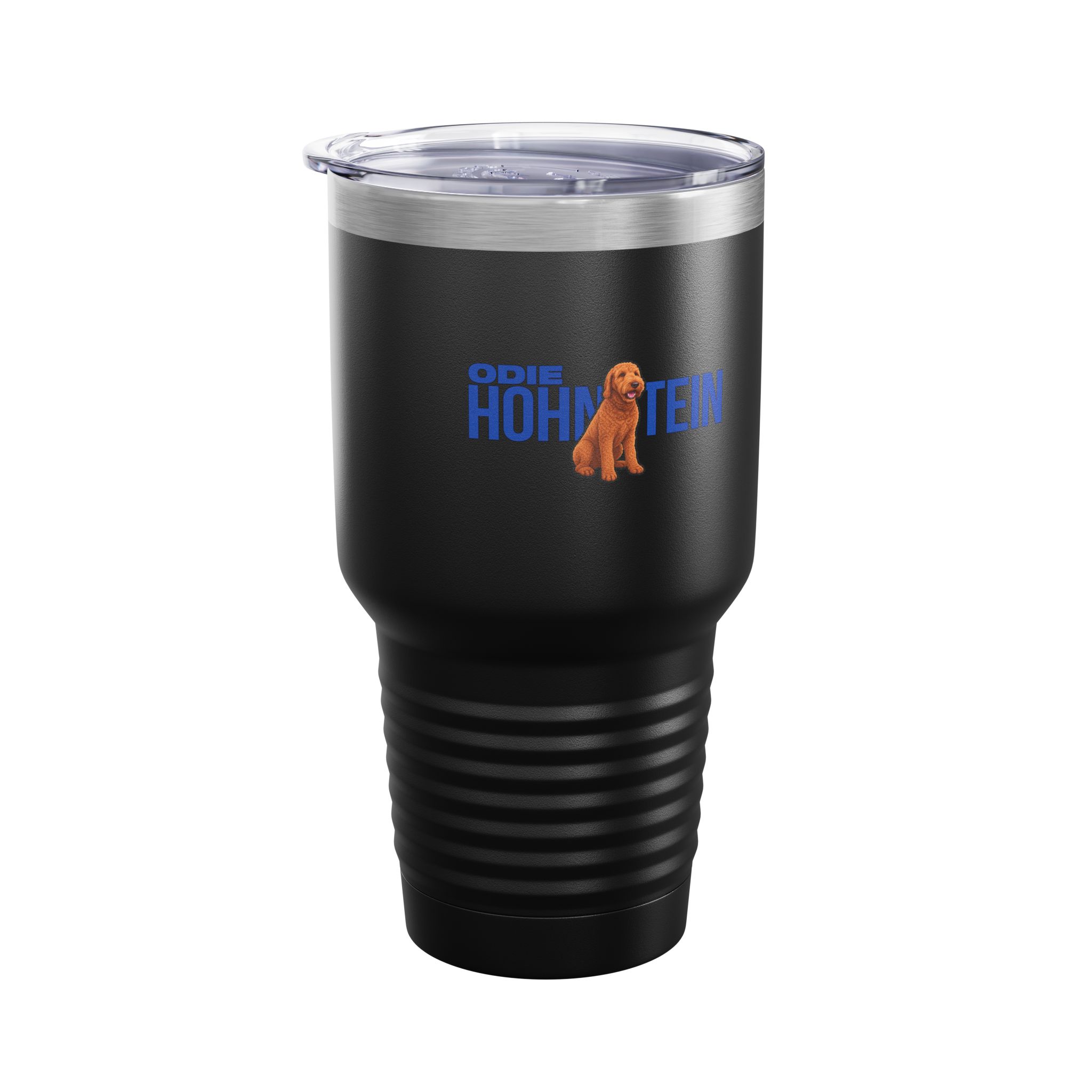 30oz Tumbler — character_player_name in Black