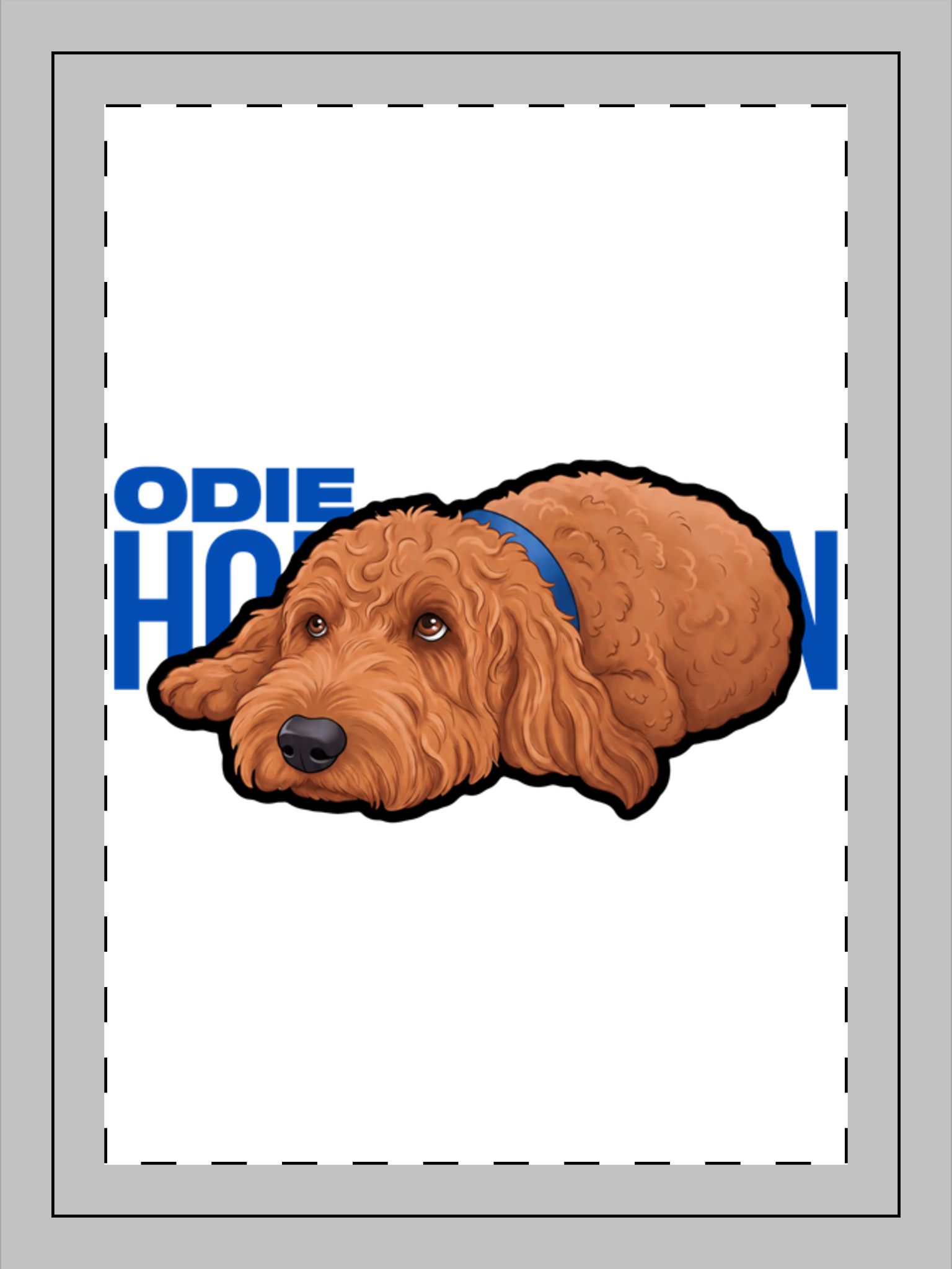 Portrait Frame Ornament — character_player_name in Classic
