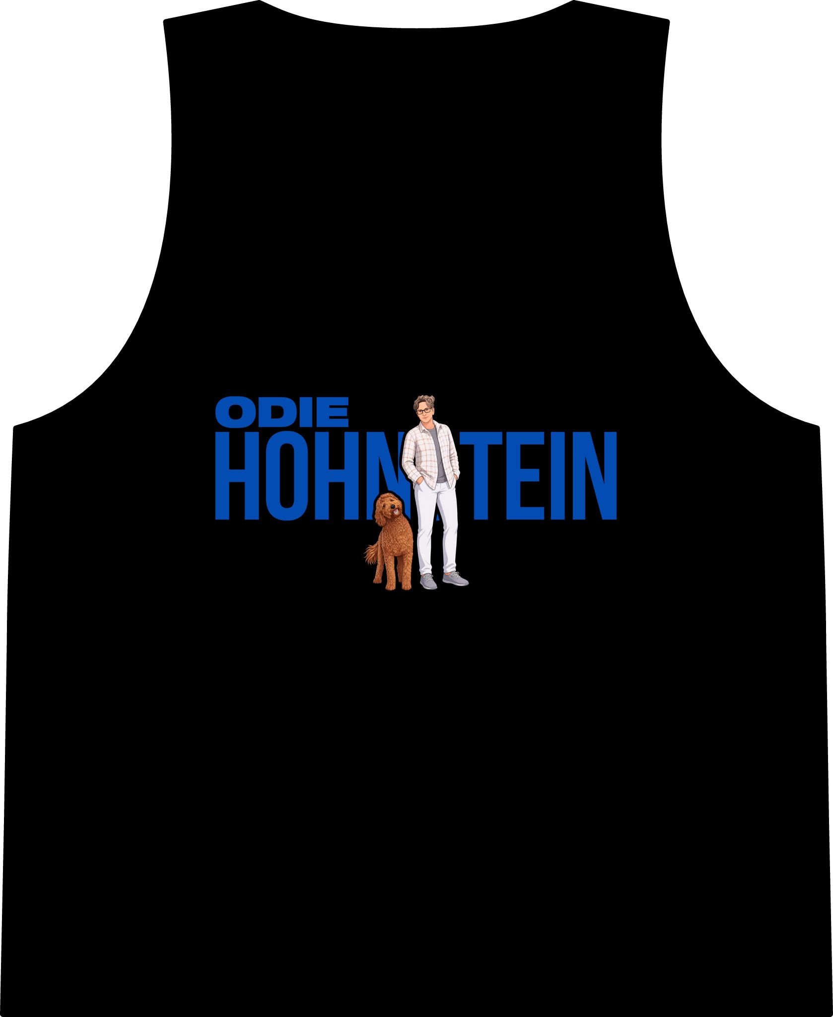Women's Martina Tank — character_player_name in Black