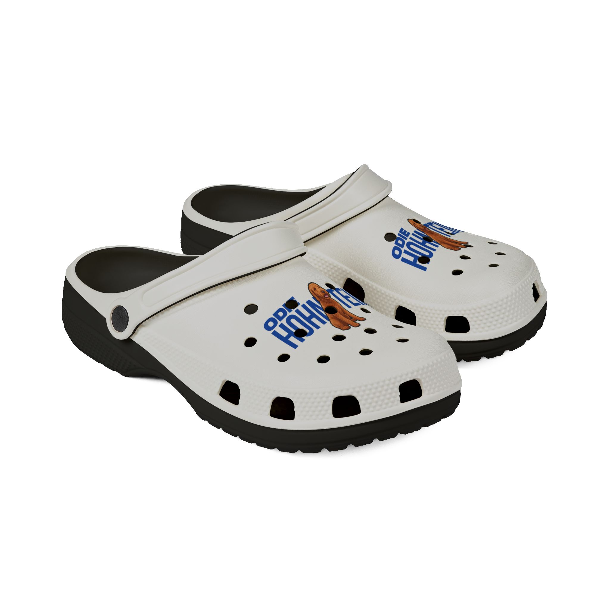 EVA Foam Rubber Shoes — character_player_name in Black