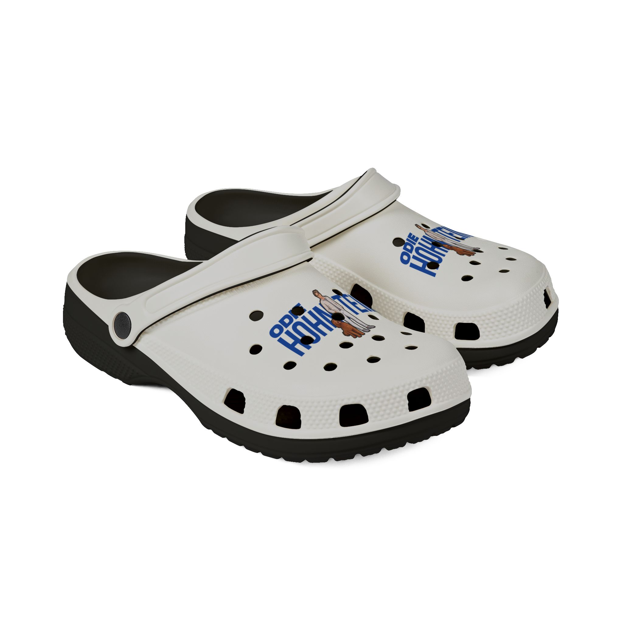 EVA Foam Rubber Shoes — character_player_name in Black